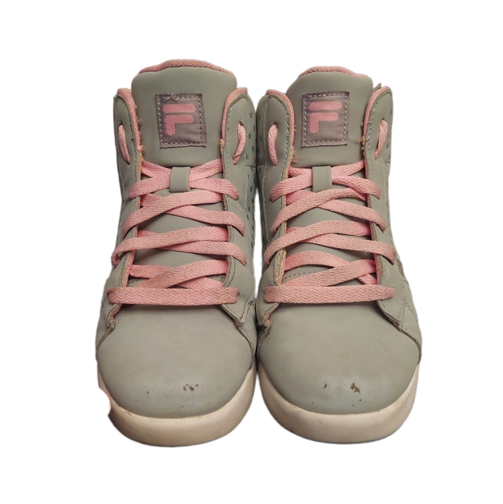 FILA high top fashion sneakers 🌸